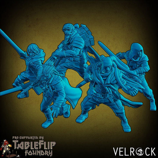 Rebel Mercenaries (5 Variants Available) - Velrock