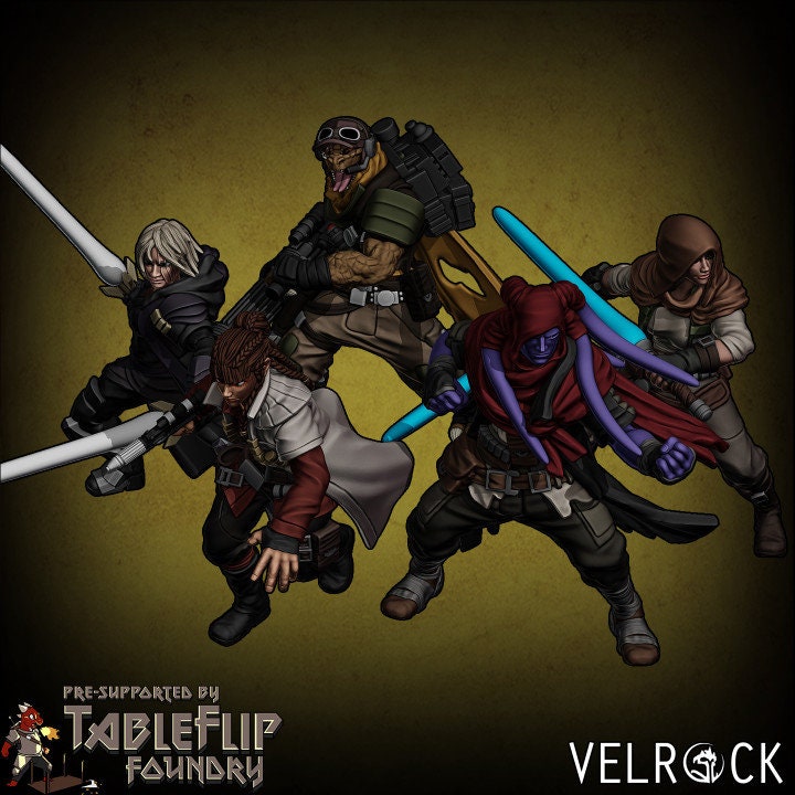 Rebel Mercenaries (5 Variants Available) - Velrock