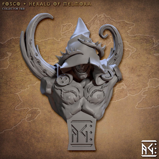 Fosco, Herald of Melmora Bust - Artisan Guild