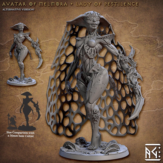 Melmora, Lady of Pestilence (2 Variants Available) - Artisan Guild