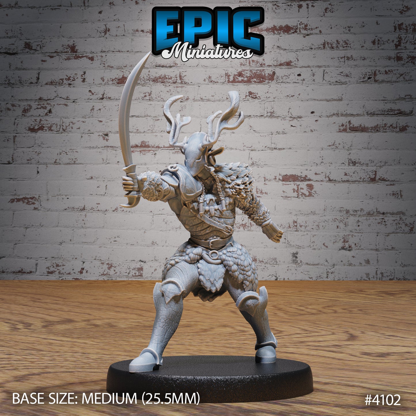 Woodland Knight (3 Variants Available) - Epic Miniatures
