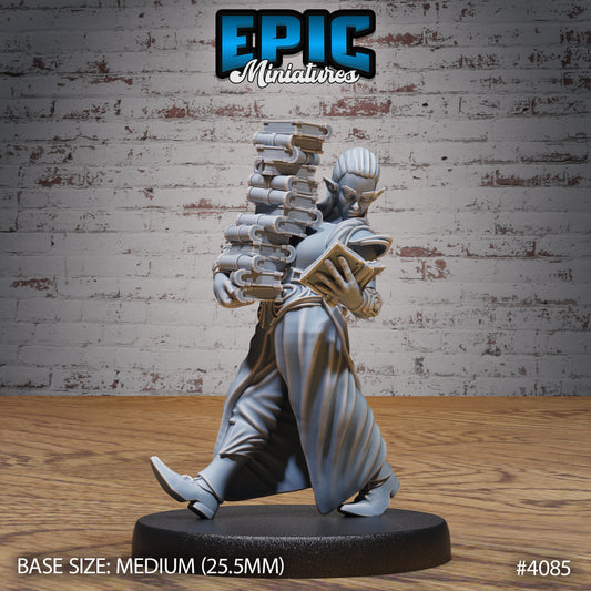 Elf Villagers, Set 1 (4 Variants Available) - Epic Miniatures