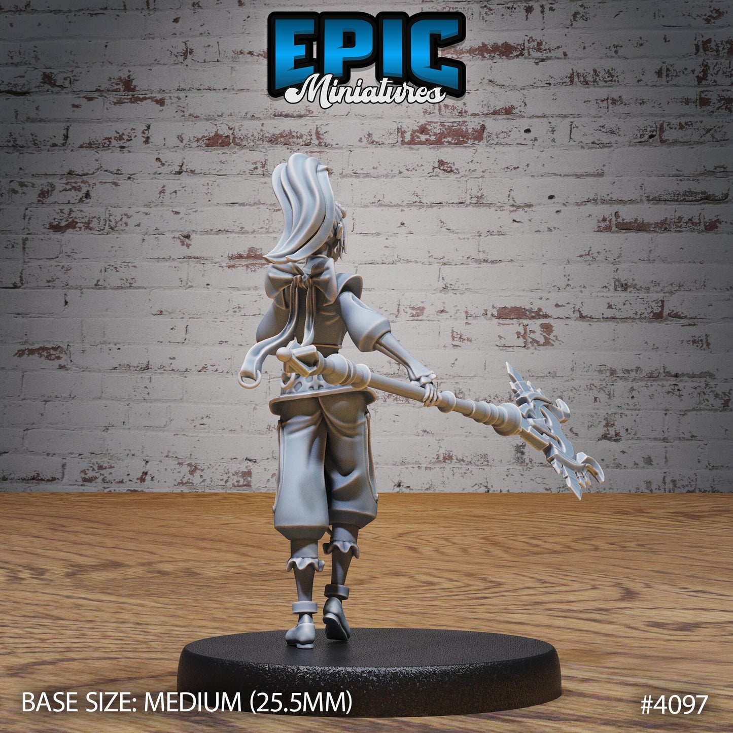 Elven Sorceress (3 Variants Available) - Epic Miniatures