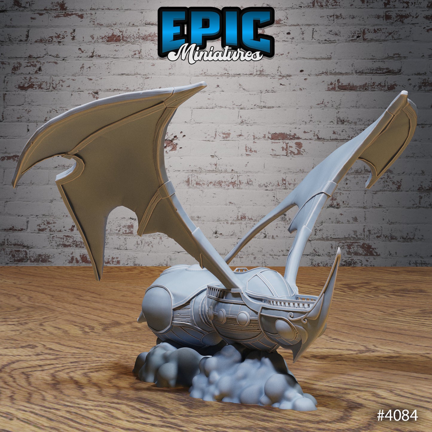 Elven Warbird Spelljammer, Playable Terrain Piece - Epic Miniatures