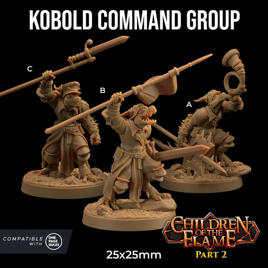 Kobold Commanders (3 Variants Available) - Dragon Trapper's Lodge