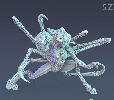 Mother Bug (3 Variants Available) - Invictus Miniatures