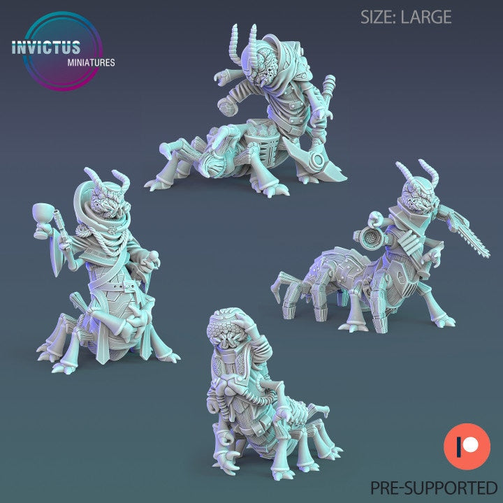 Centipede Folk Set 1 (4 Variants Available) - Invictus Miniatures