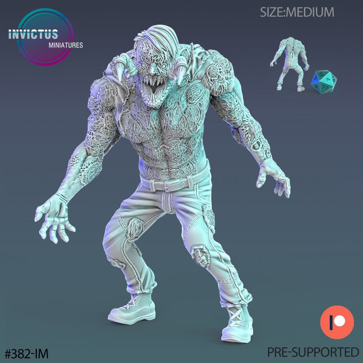 Mutating Man (3 Variants Available) - Invictus Miniatures