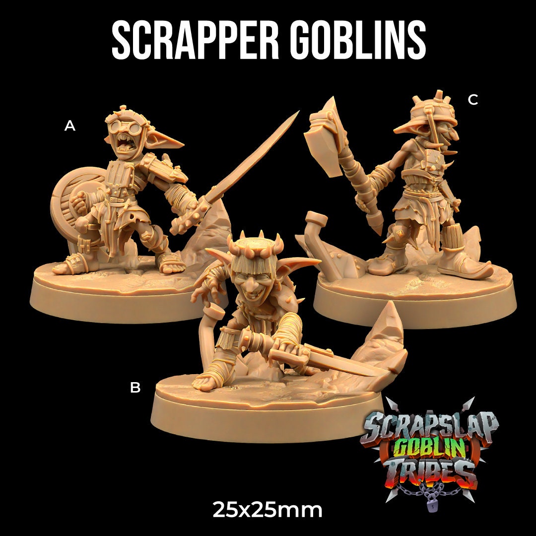 Scrapslap Goblins (3 Variants Available) - Dragon Trapper's Lodge