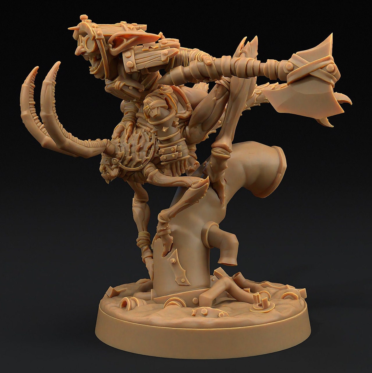 Goblins riding Rust Monsters (3 Variants Available) - Dragon Trapper's Lodge