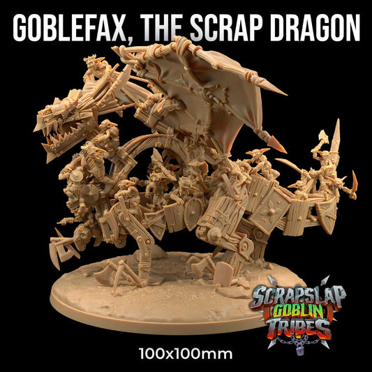 Goblefax, the Scrap Dragon - Dragon Trapper's Lodge