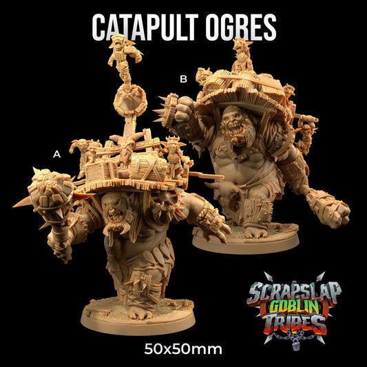 Catapult Ogre (2 Variants Available) - Dragon Trapper's Lodge