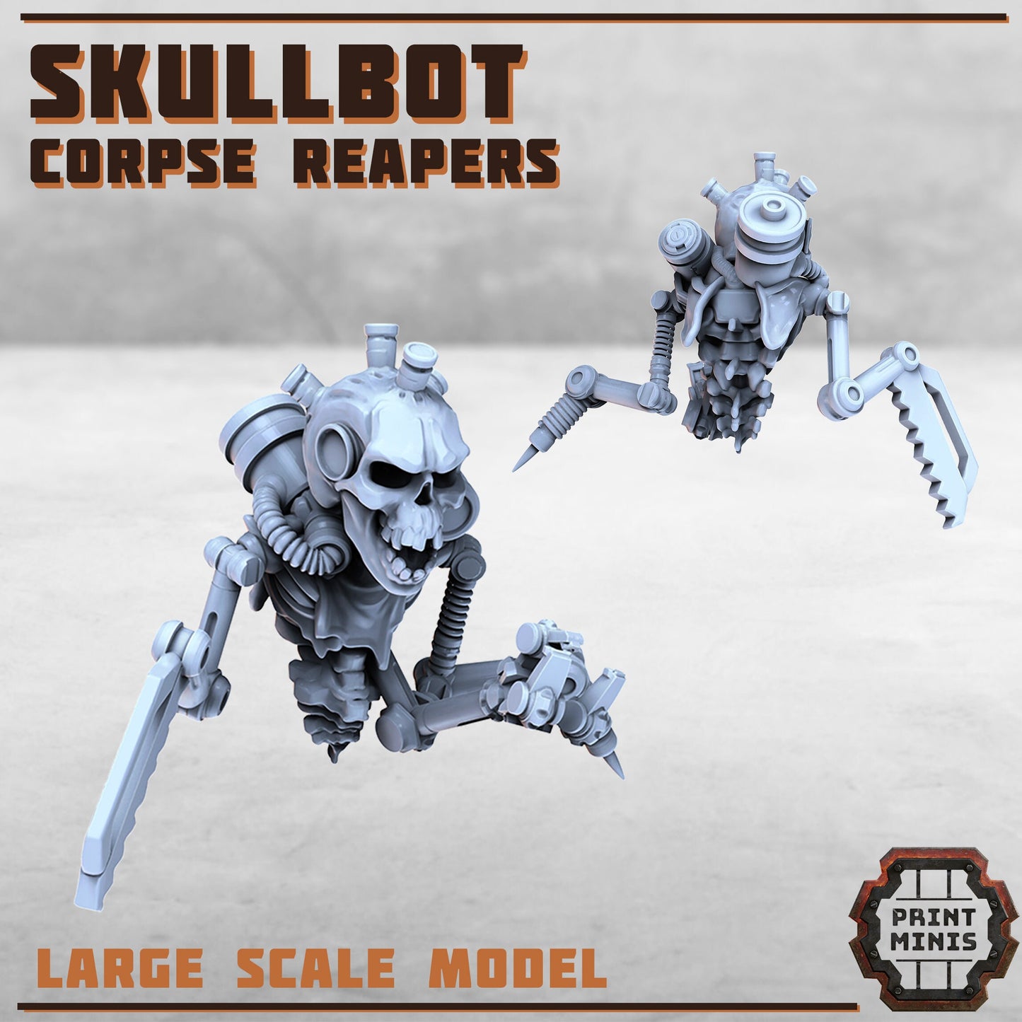 Skullbot - Print Minis