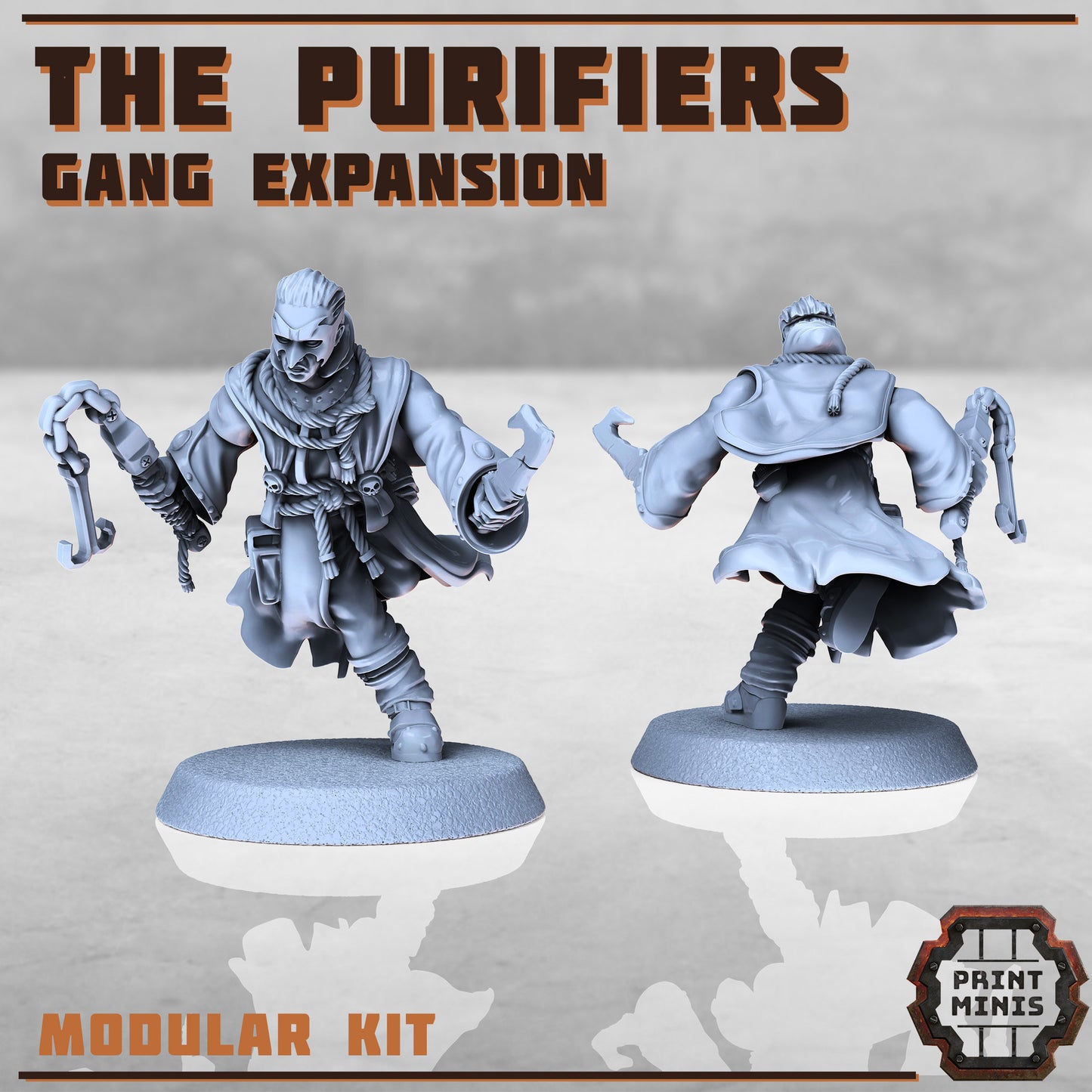 The Purifiers - Zealous Gang, Set 3 (5 Variants Available) - Print Minis