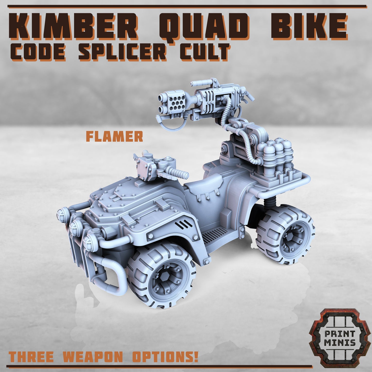 Kimber Quad Bikes (3 Variants Available) - Print Minis