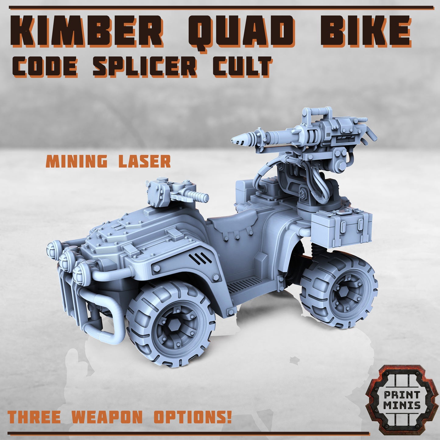 Kimber Quad Bikes (3 Variants Available) - Print Minis