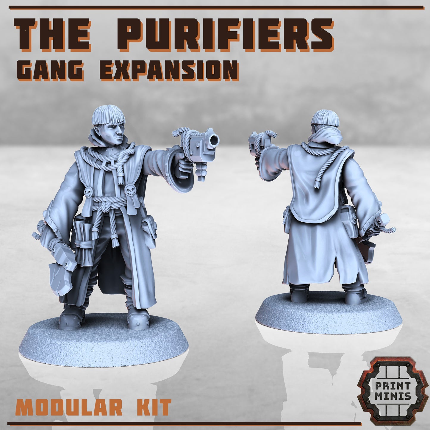 The Purifiers - Zealous Gang, Set 3 (5 Variants Available) - Print Minis