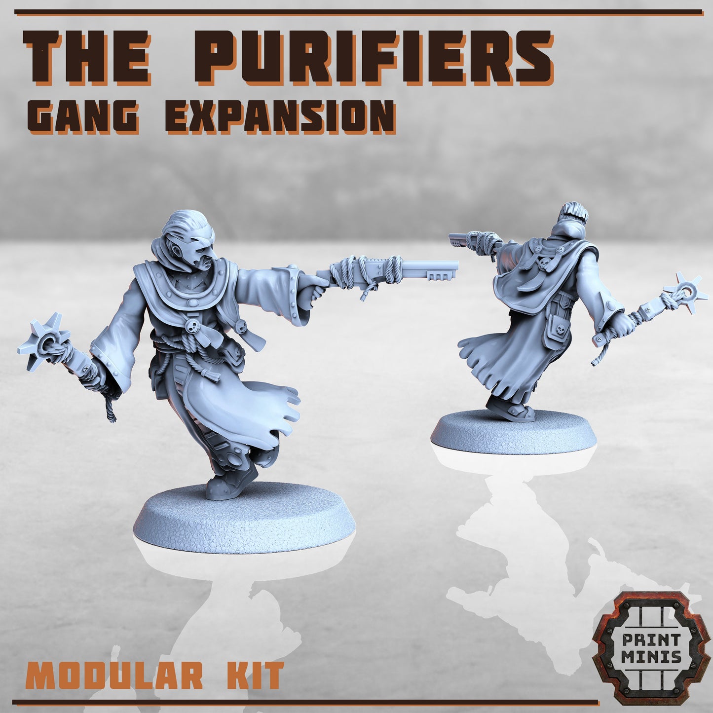 The Purifiers - Zealous Gang, Set 2 (6 Variants Available) - Print Minis