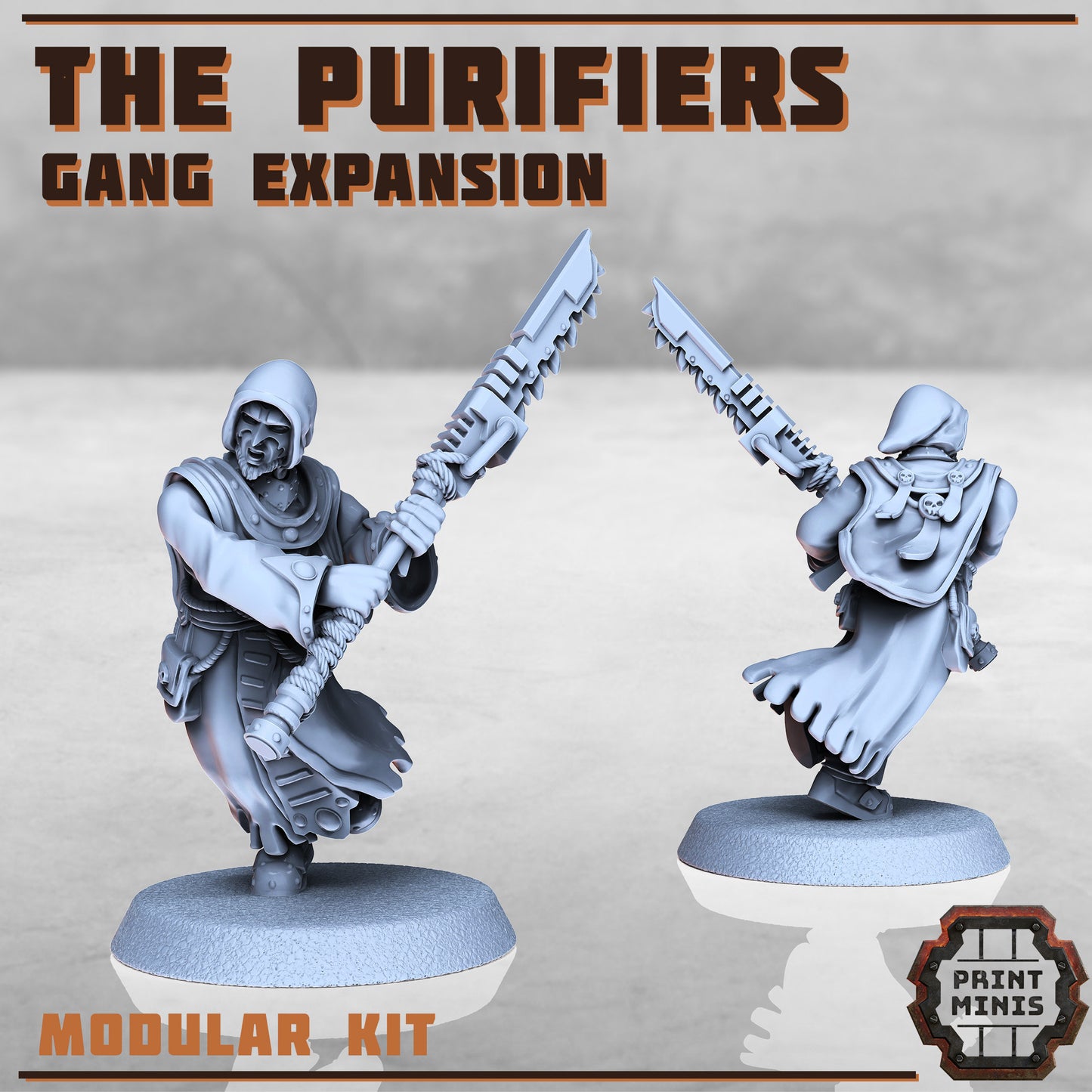 The Purifiers - Zealous Gang, Set 3 (5 Variants Available) - Print Minis