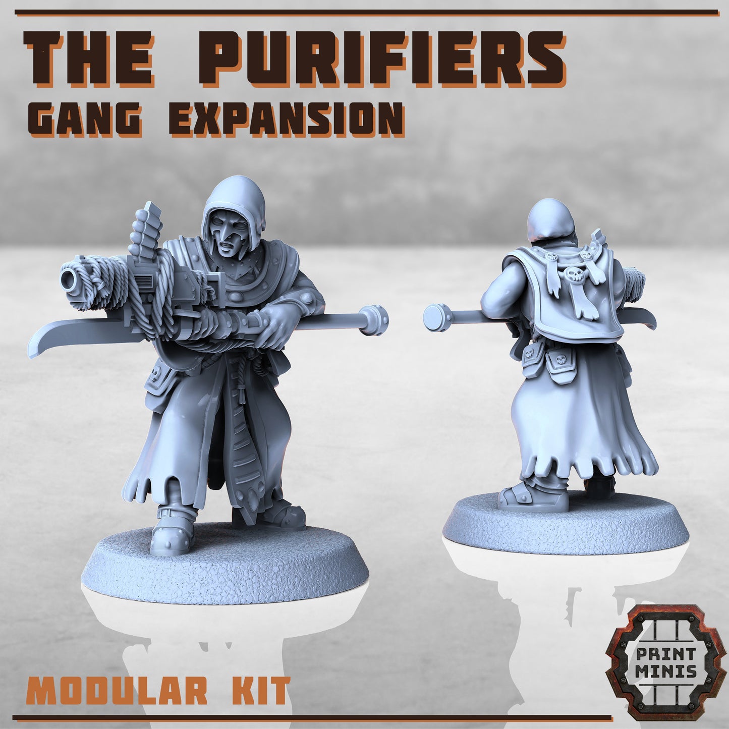 The Purifiers - Zealous Gang, Set 2 (6 Variants Available) - Print Minis