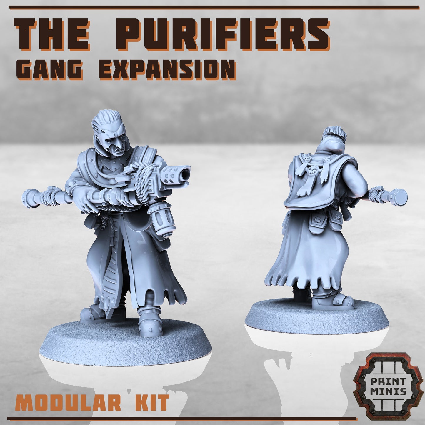 The Purifiers - Zealous Gang, Set 3 (5 Variants Available) - Print Minis