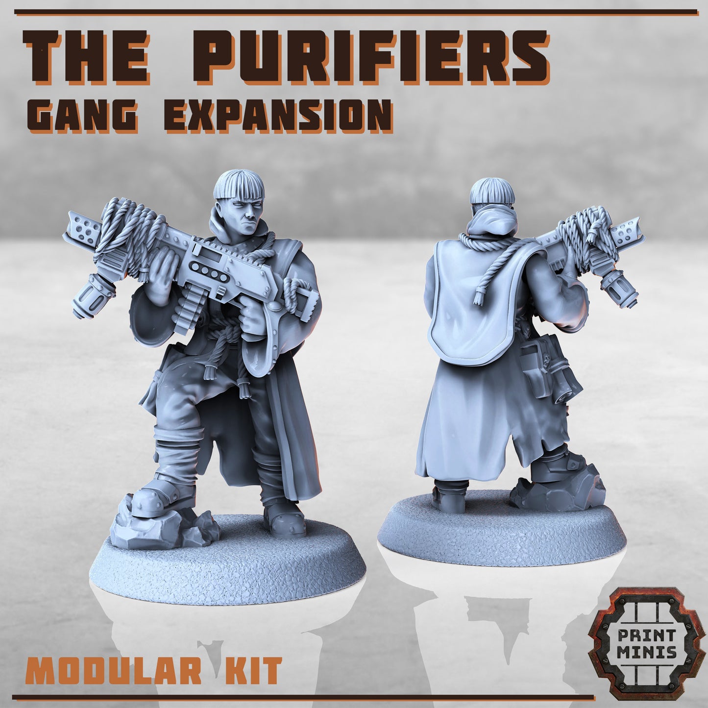 The Purifiers - Zealous Gang, Set 2 (6 Variants Available) - Print Minis