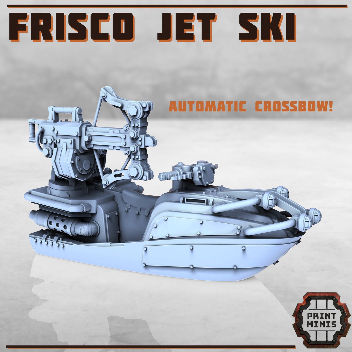 Frisco Jet Ski (2 Variants Available) - Print Minis