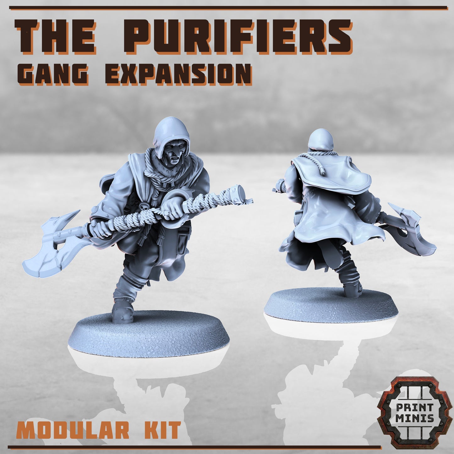 The Purifiers - Zealous Gang, Set 2 (6 Variants Available) - Print Minis