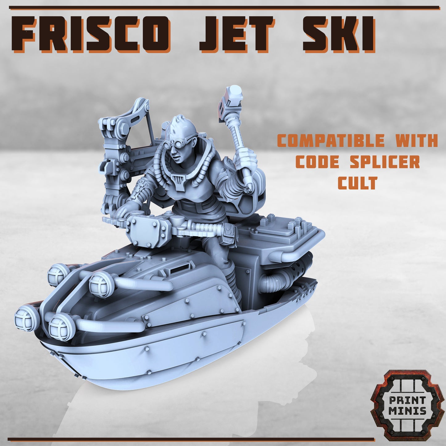 Frisco Jet Ski (2 Variants Available) - Print Minis