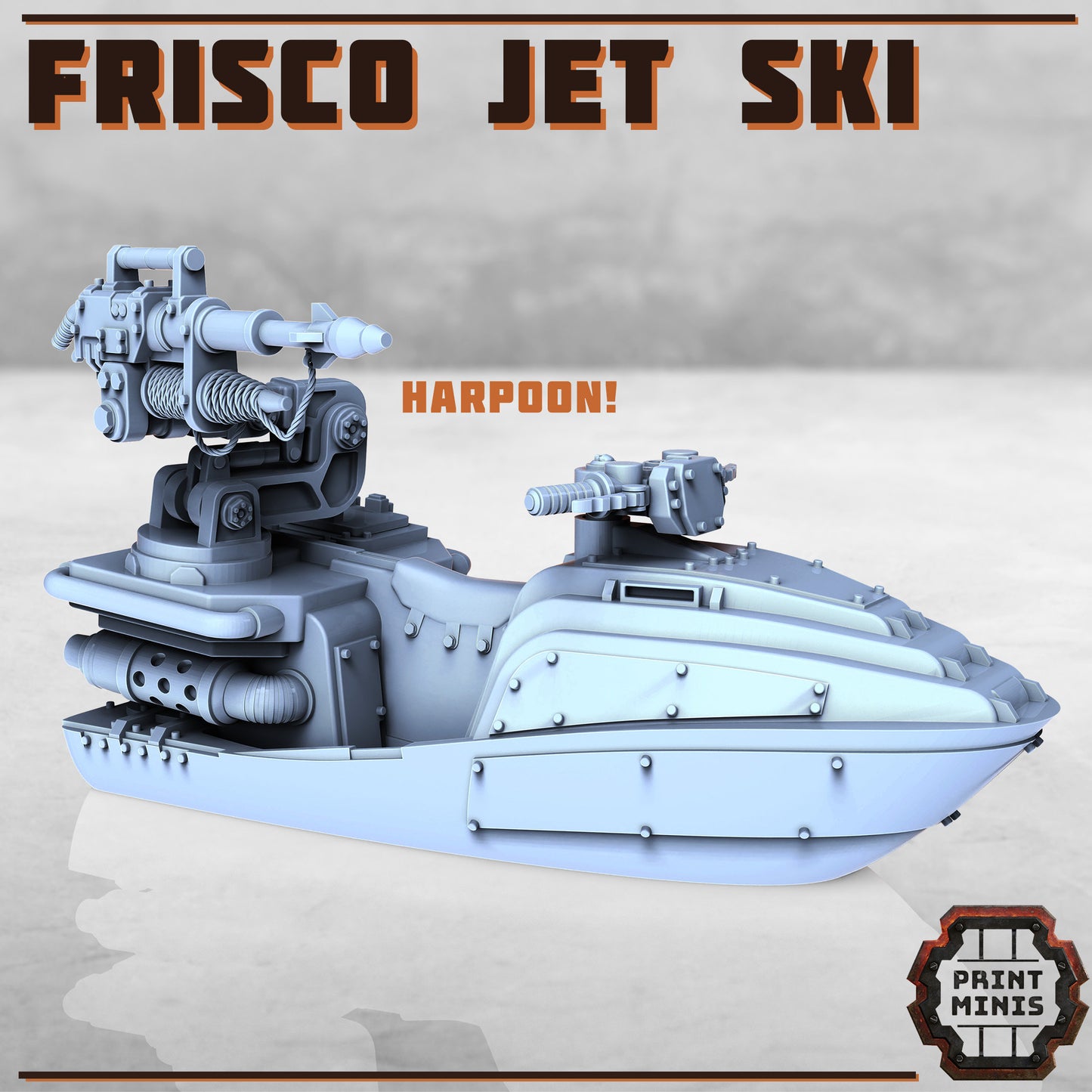 Frisco Jet Ski (2 Variants Available) - Print Minis