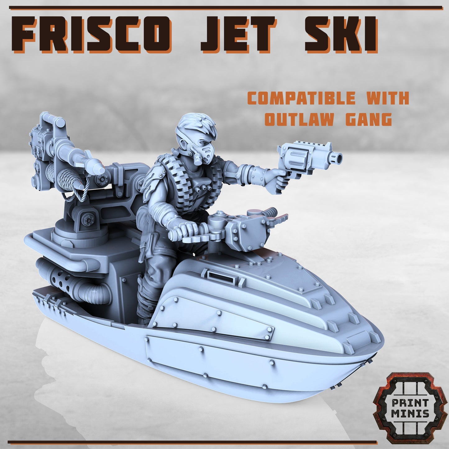 Frisco Jet Ski (2 Variants Available) - Print Minis