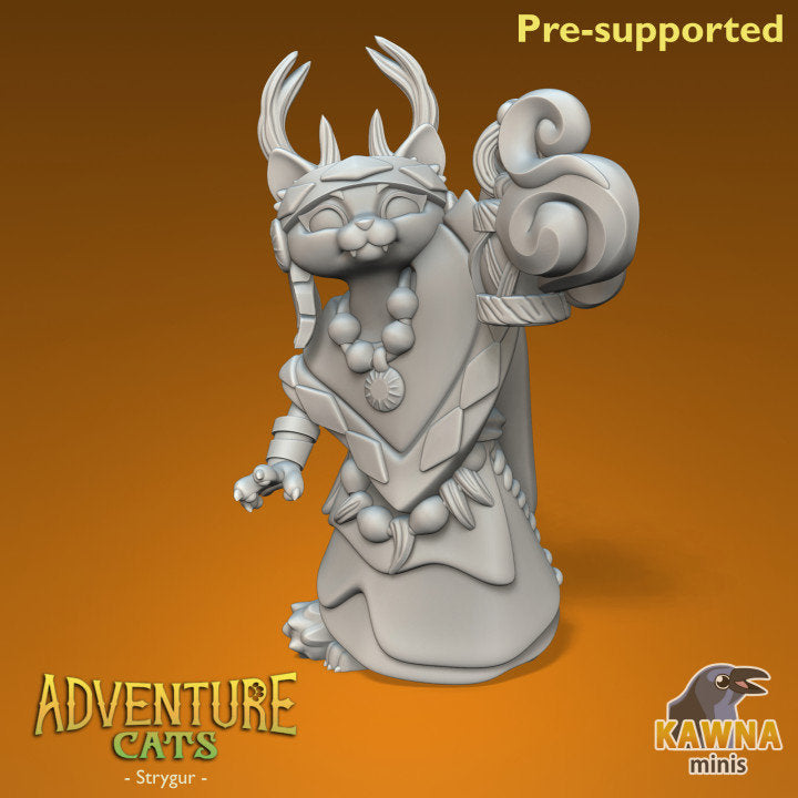 Strygur Druid (2 Variants Available) - Kawna Minis