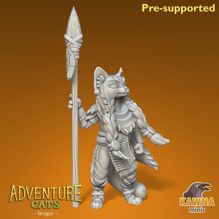 Strygur Druid (2 Variants Available) - Kawna Minis