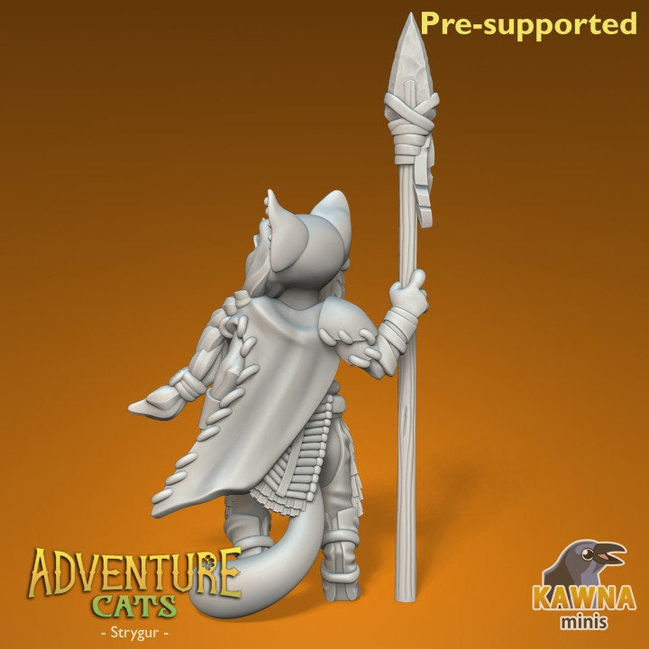 Strygur Druid (2 Variants Available) - Kawna Minis