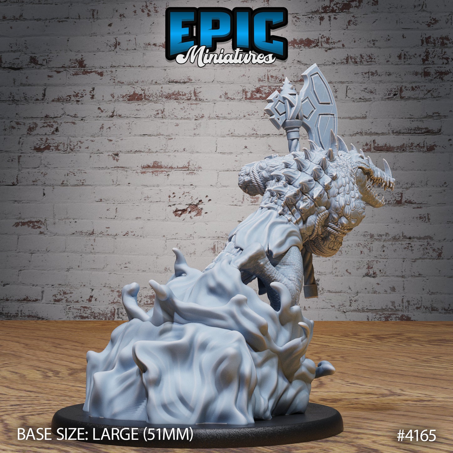 Crocodile Champion (3 Variants Available) - Epic Miniatures