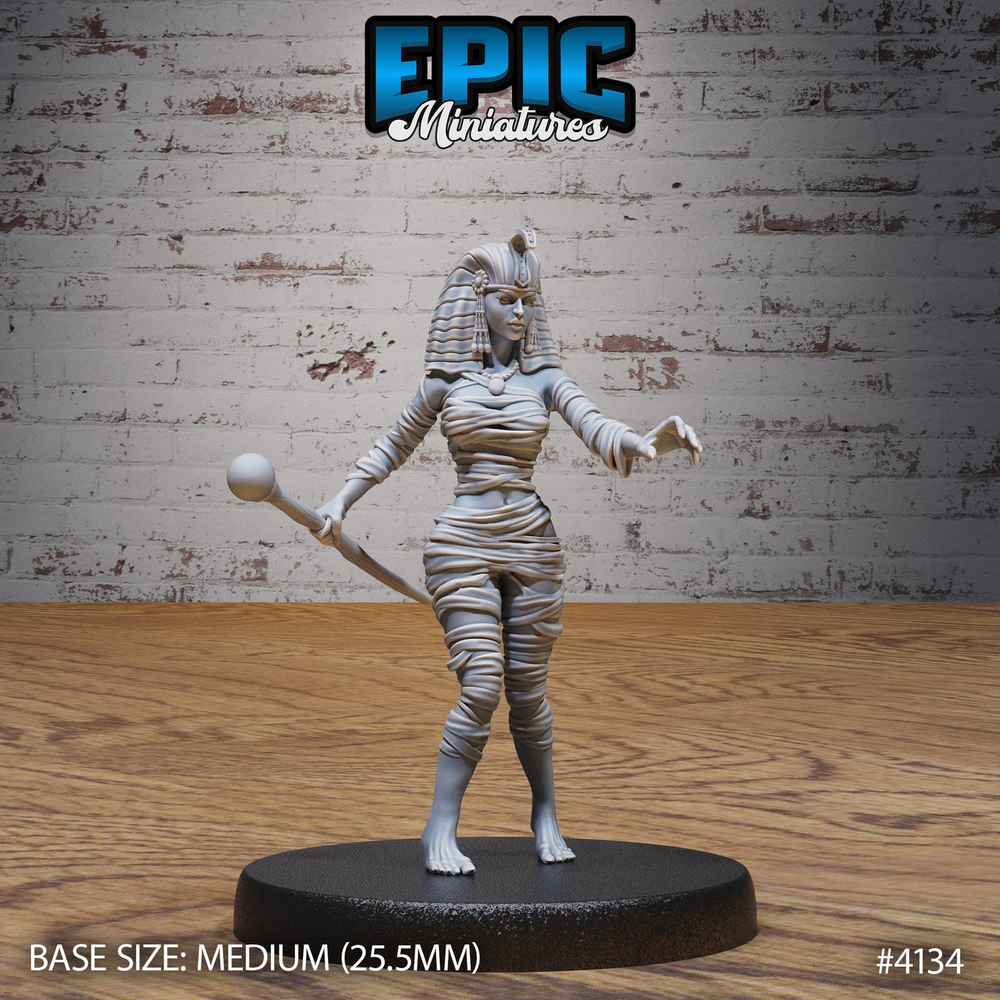 Cleopatra Mummy Lady (3 Variants Available) - Epic Miniatures