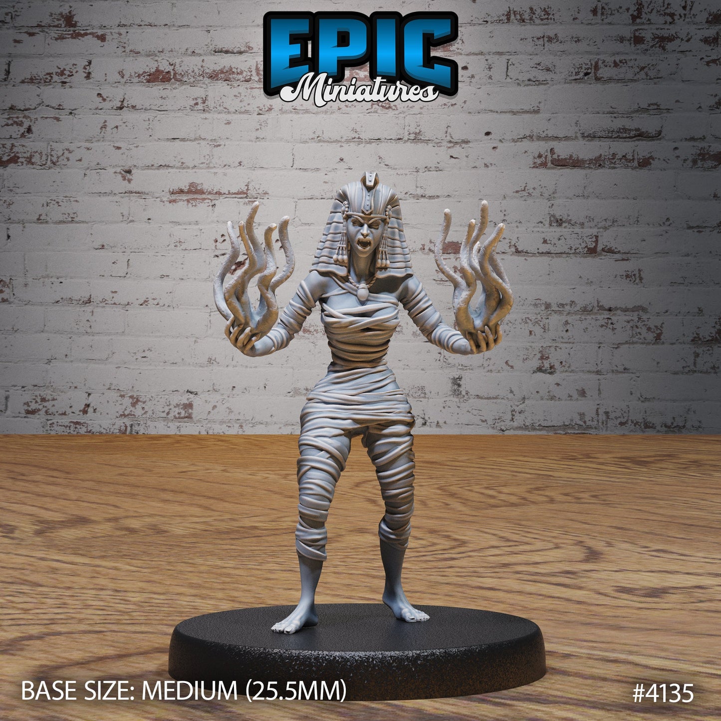 Cleopatra Mummy Lady (3 Variants Available) - Epic Miniatures