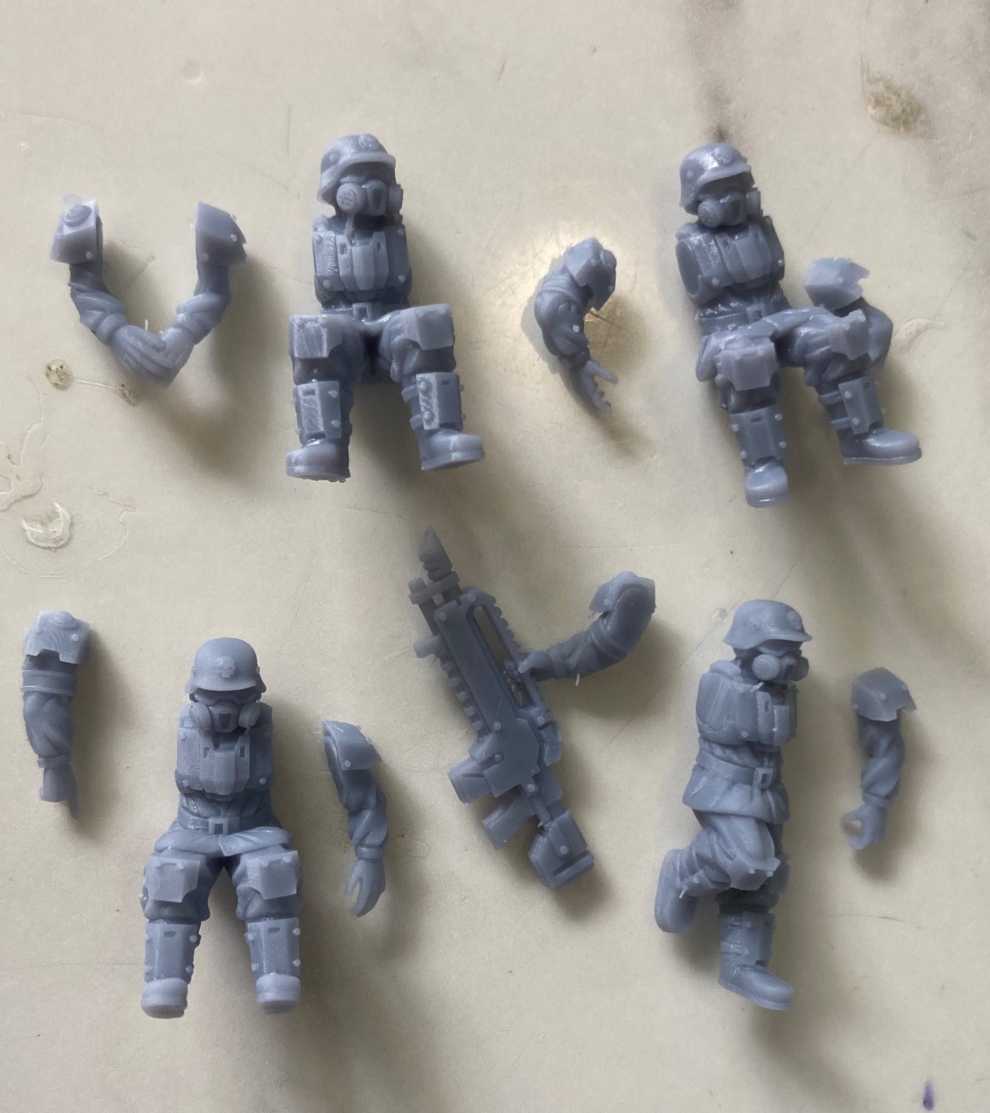 Kaledon Fortis - APC Troopers ( Variants Avialable) - Print Minis